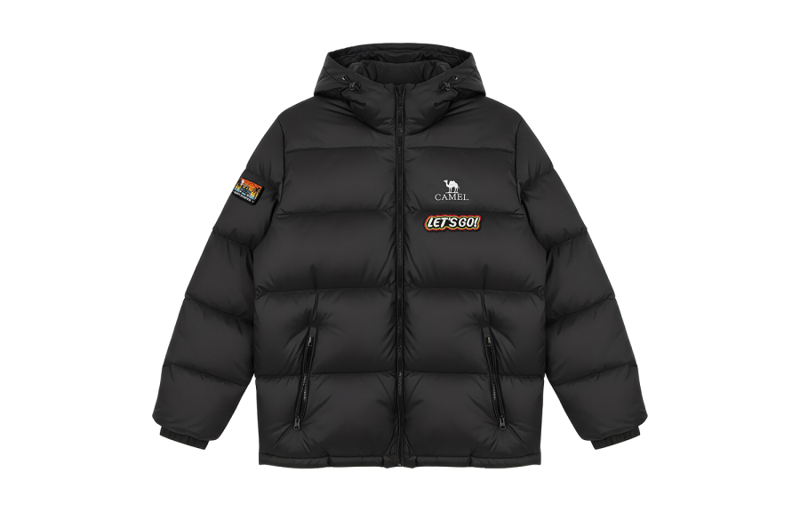 CAMEL CAMEL Warm Fleece Collection Down Jacket Unisex