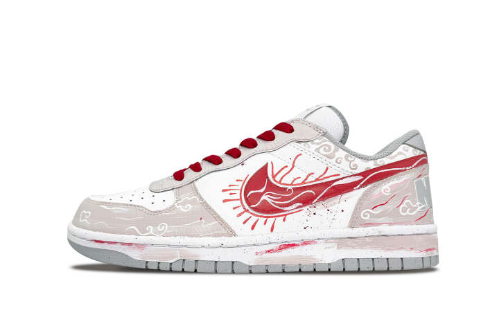Nike Nike Big Low top Skateboard Shoes Men's Red