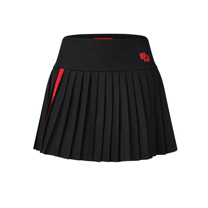 FILA Golf Casual Short Skirts Women's Pitch Black
