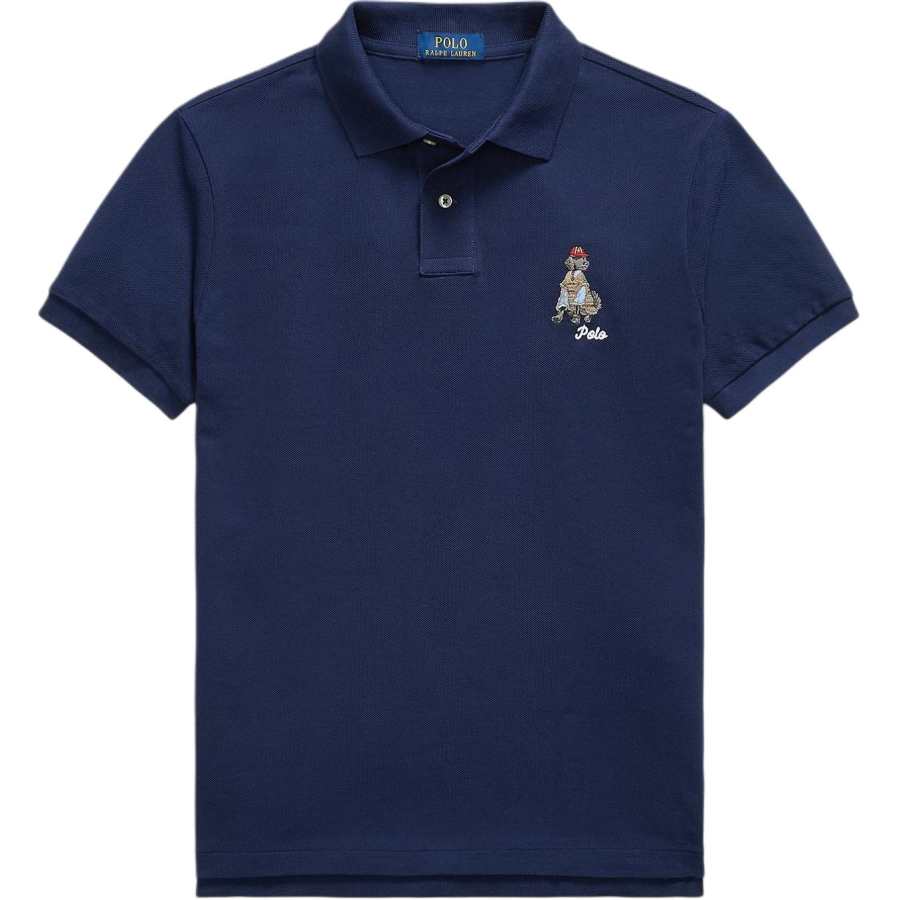 Polo Ralph Lauren dog-embroidered polo shirt