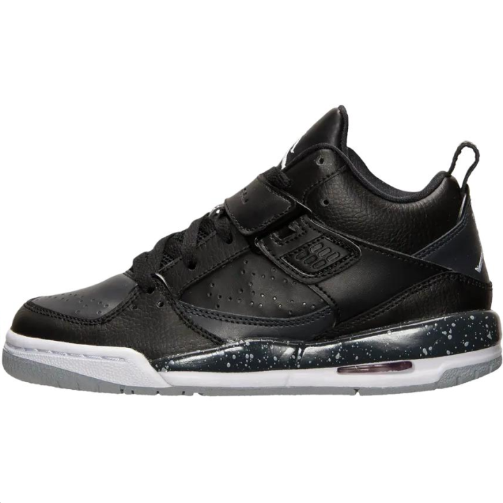 Jordan Jordan Flight 45 Mid top Basketball Shoes Black Unisex
