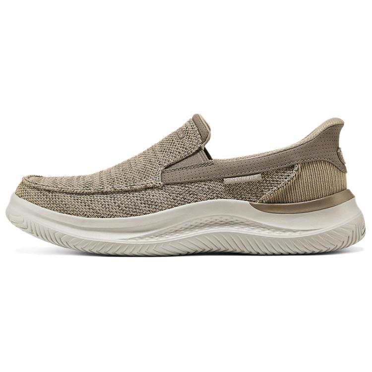 Skechers Casual Fabric Low top Casual Shoes Men's Umber