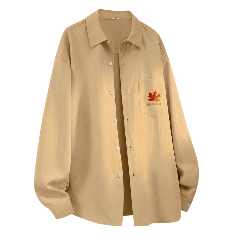 MINISO MINISO Shirts Unisex Lapel Moderate Workwear