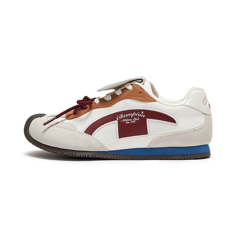 Champion Low top Casual Shoes Women's Milk White/Preppy Red