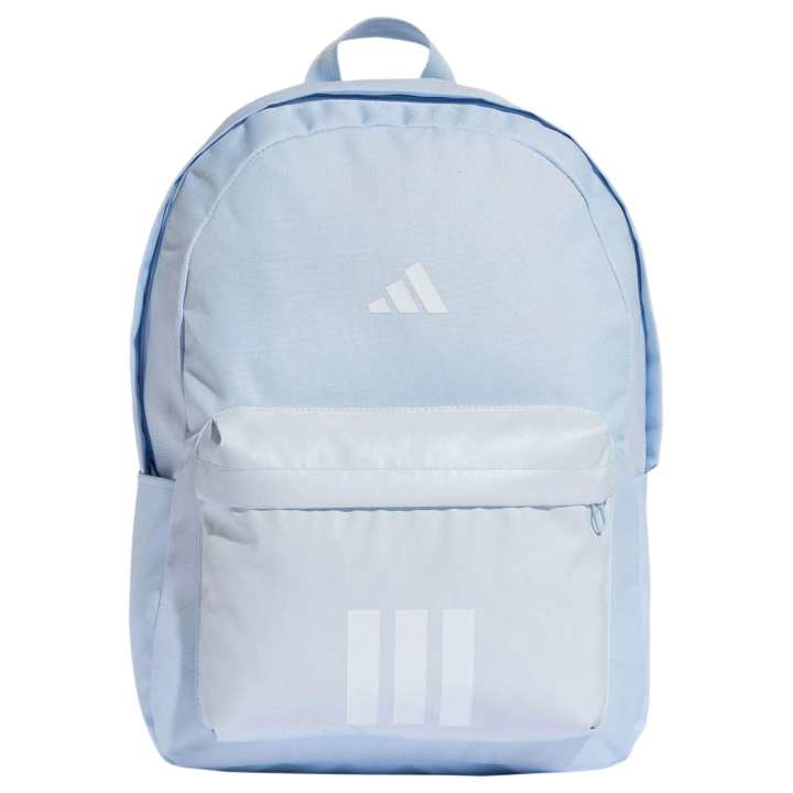 Adidas Adidas 3 StripesSportswear Plain Weave Fabric Backpack Unisex Crystal Blue & White