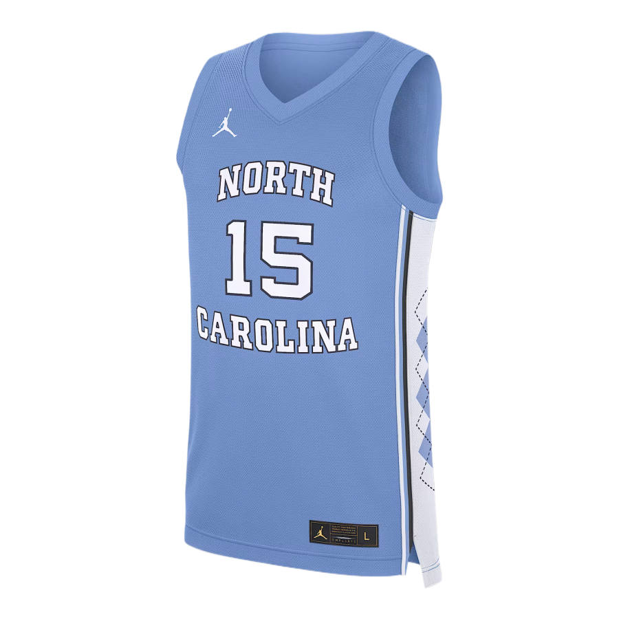 Jordan Jordan North Carolina Replica Men's Jordan Brand College Basketball Jersey