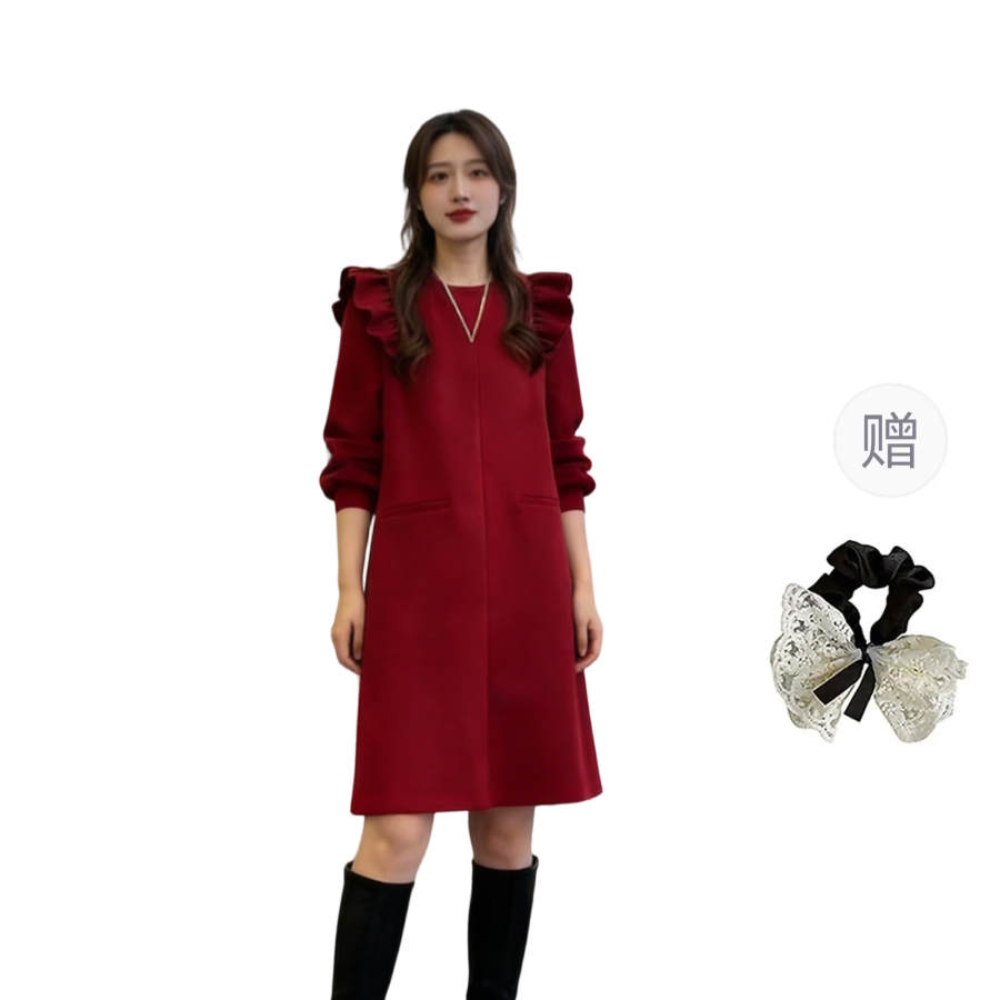 CPAURA Long Sleeved Dress Women's