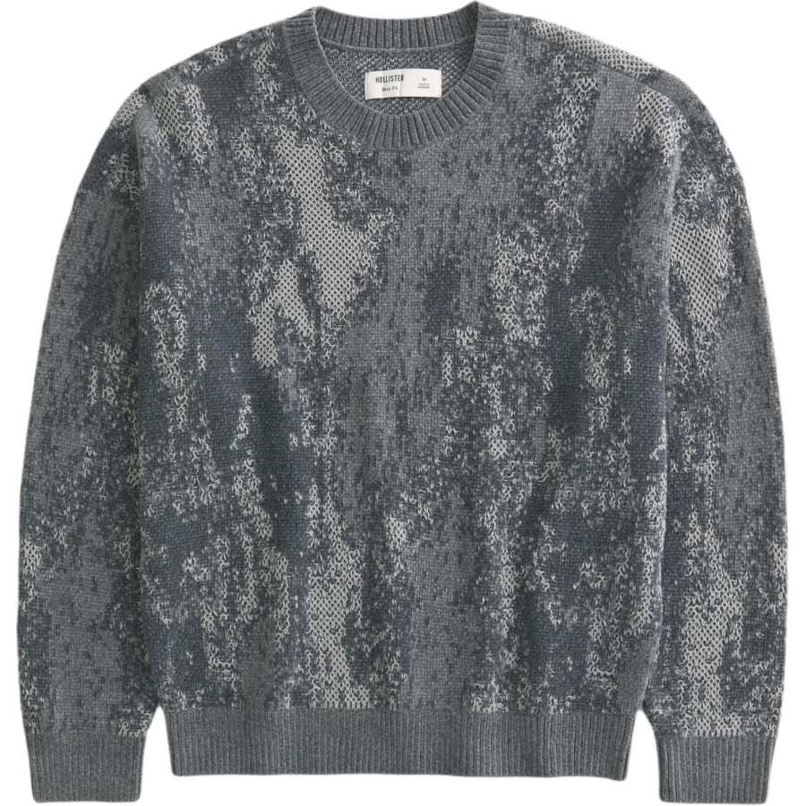 Hollister/ Sweaters Men's Gray Crew Neck Moderate
