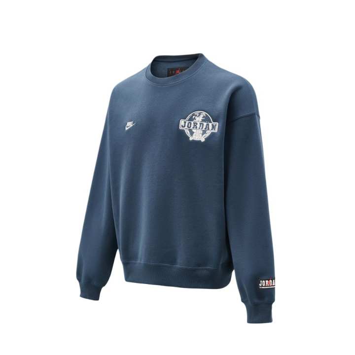 Jordan Jordan Sweatshirts Men's Blue Crew Neck Moderate