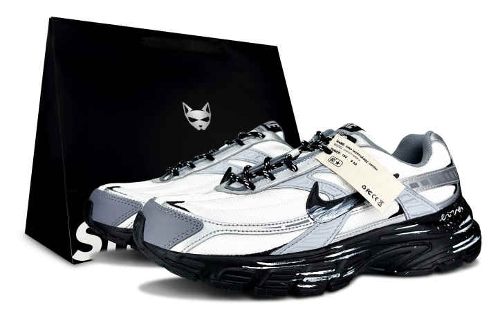 Nike Nike Initiator Abrasion Resistant Breathable Abrasion Resistant Breathable Low top Running Shoes Men's Black Silver