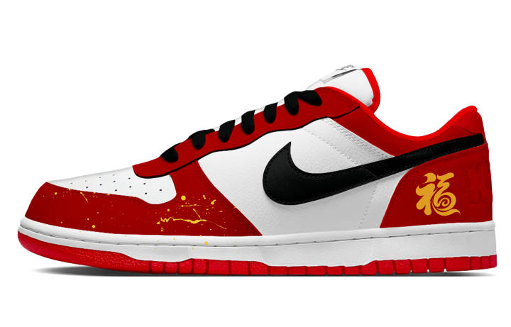 Nike Nike Big Coverage Abrasion Resistant Coverage Abrasion Resistant Low top Skateboard Shoes Men's Red