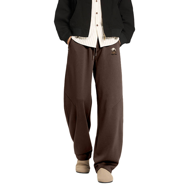 Tonlion Casual Pants Unisex Moderate Scimitar Pants