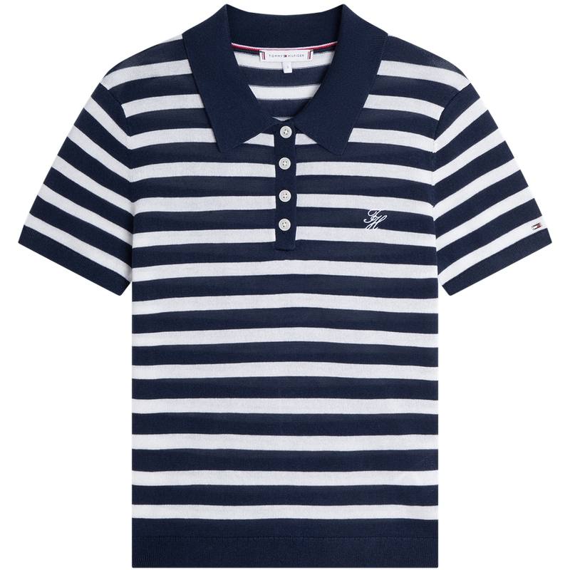 Tommy Hilfiger Tommy Hilfiger striped-pattern polo top