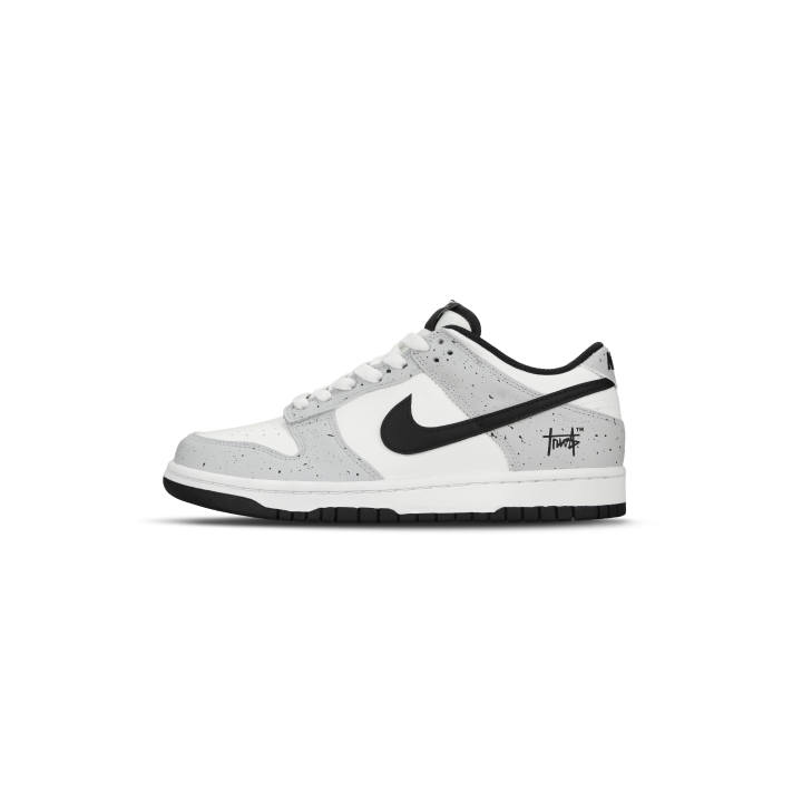 Nike Nike Dunk Abrasion Resistant Low top Skateboard Shoes Unisex Gray White