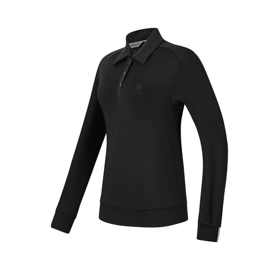 FILA Golf Polo Shirt Women's Pitch Black