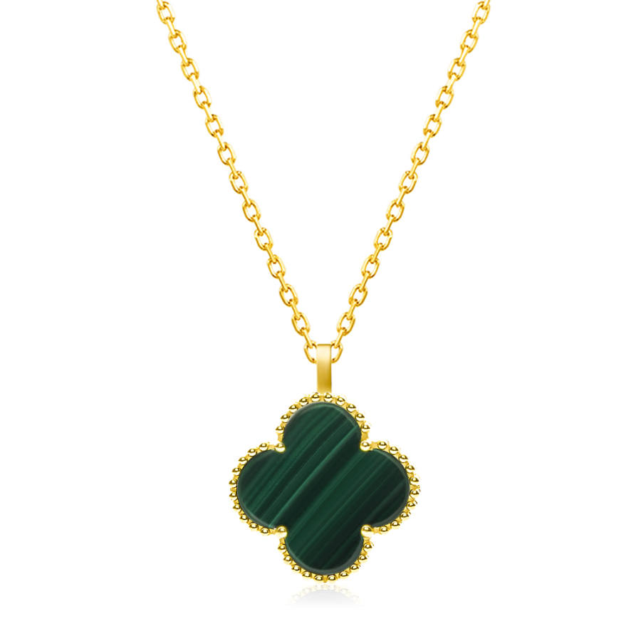 DOWER&HALL Whole Body 18K Gold Pendant Necklace Box Women's