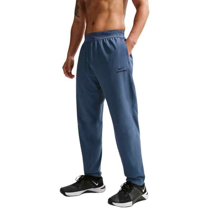 Nike Nike Pro Sports Pants Men's Diffused Blue/Black Moderate