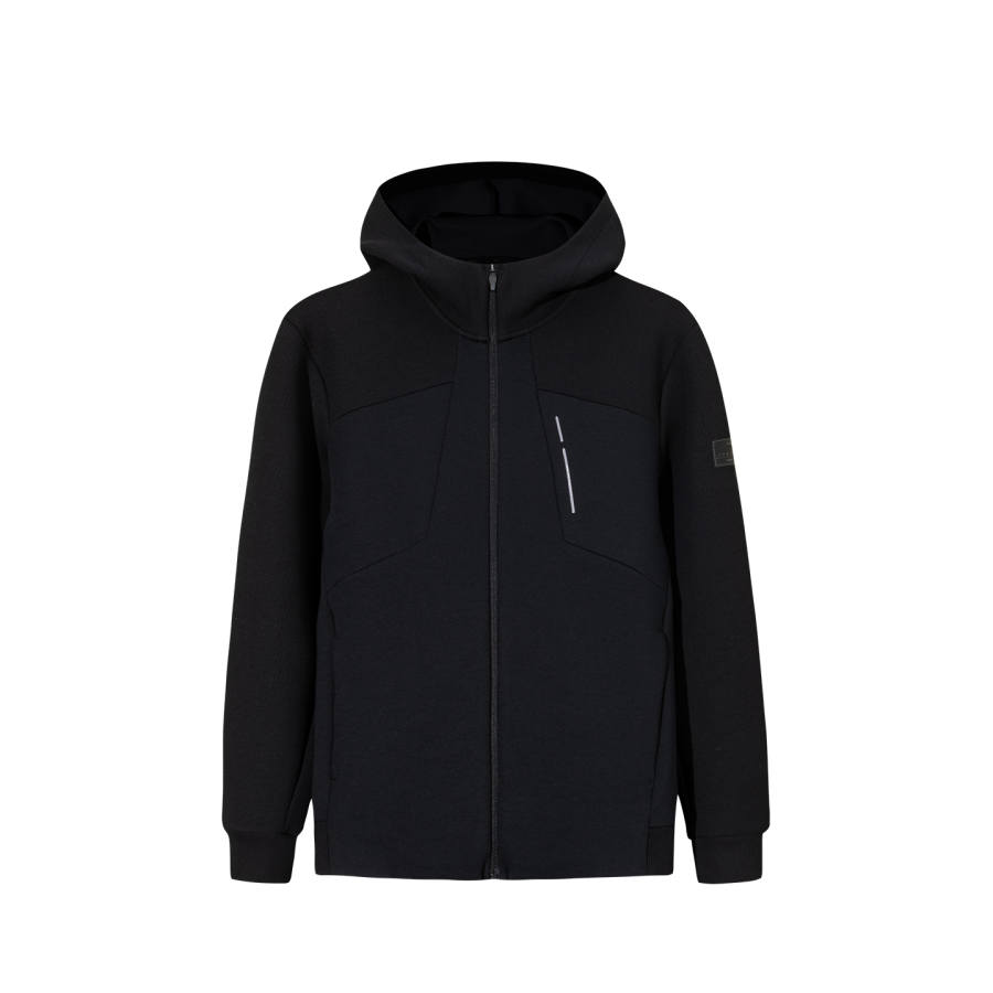 ANTA ANTA Jackets Men's Basic Black 4 Hooded Moderate Other