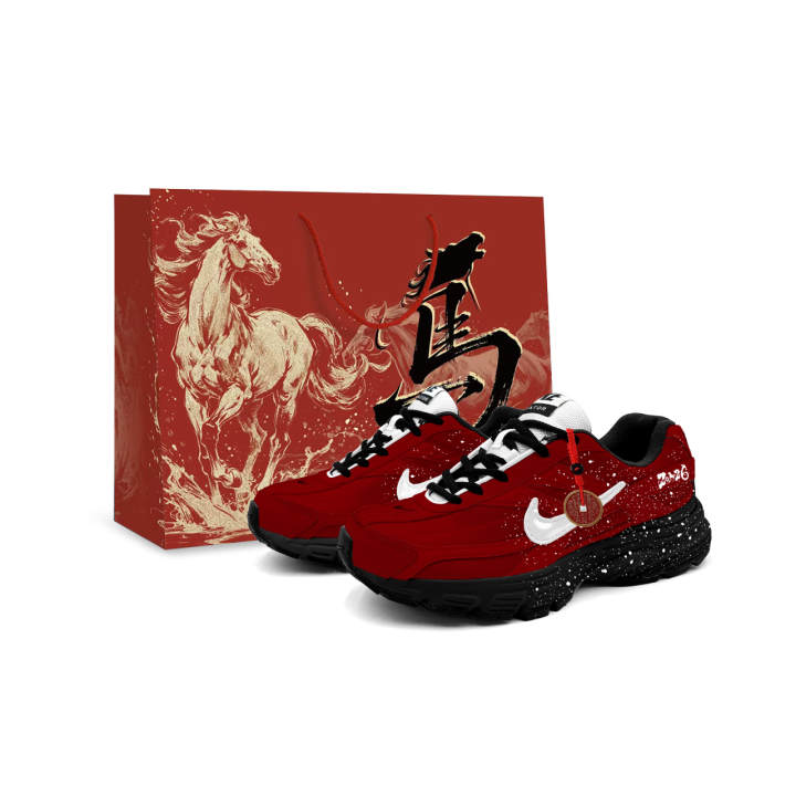 Nike Nike Initiator Low top Running Shoes Unisex Red White Black