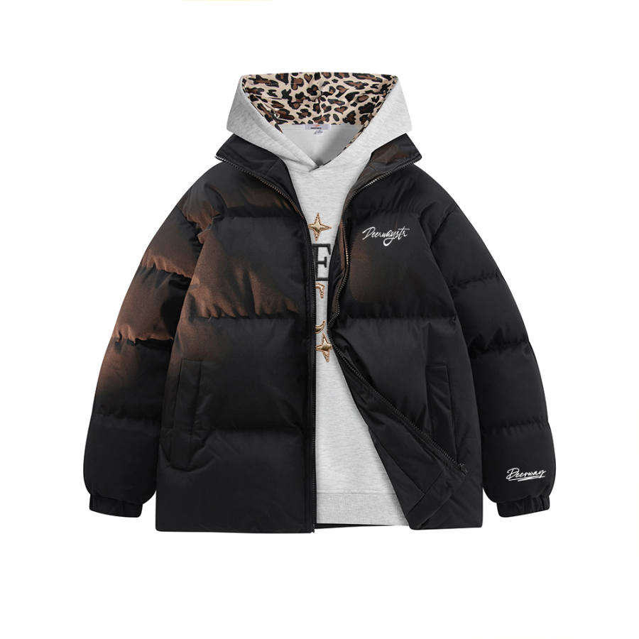 DEERWAY DEERWAY Down Jackets Unisex Stand Collar Thickened