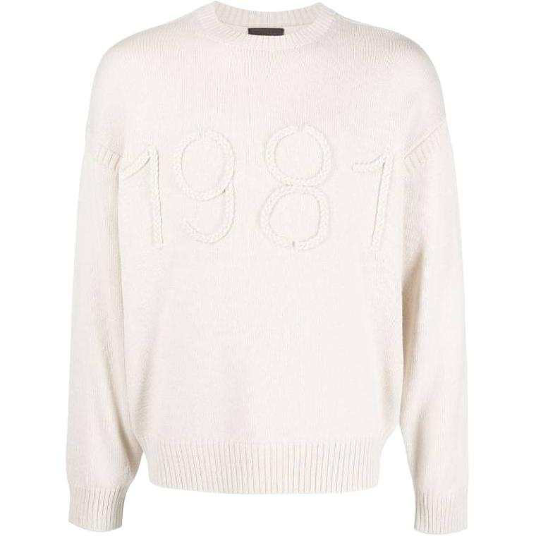 EMPORIO ARMANI 【Zoomed ImageryPrevious Season】braided-1981 knitted jumper