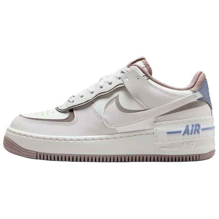 Nike Nike AF1 Shadow Leather Cushioning Skateboard Shoes Women's Beige