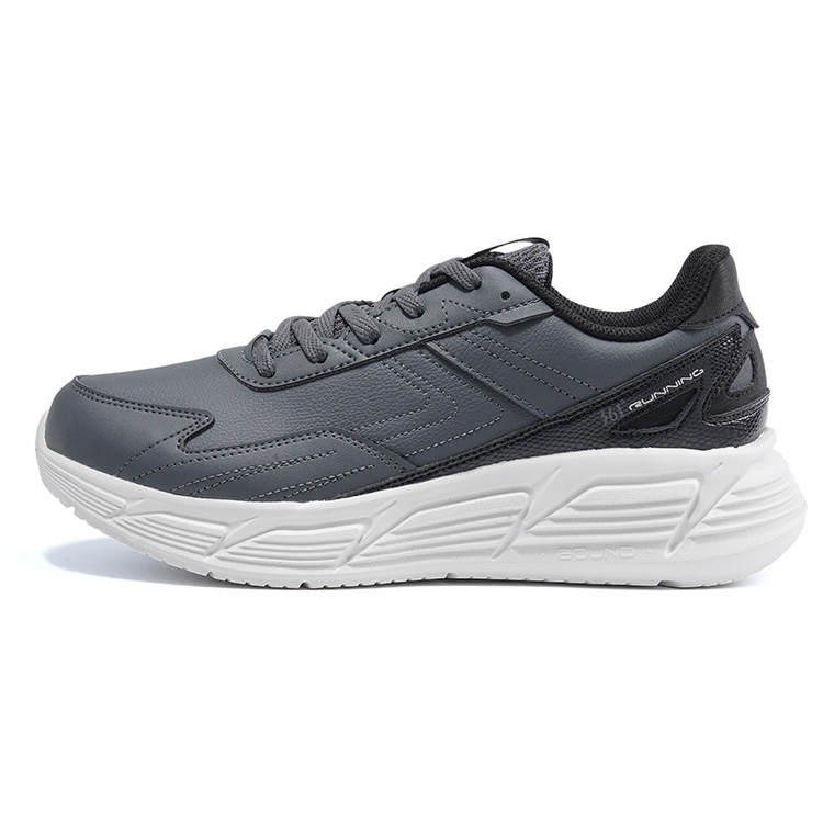 361° Cushioning Abrasion Resistant Slip Resistant Low top Running Shoes Men's Smoke Gray