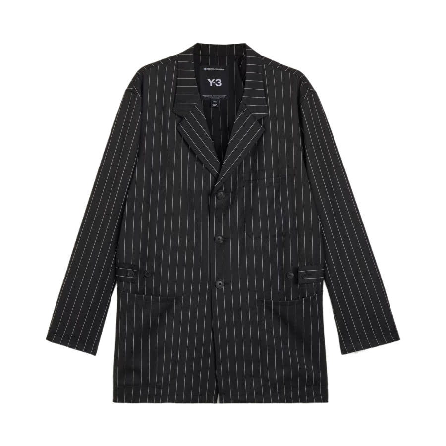 Y-3 Y-3 Pinstripe Refined Chore Coat