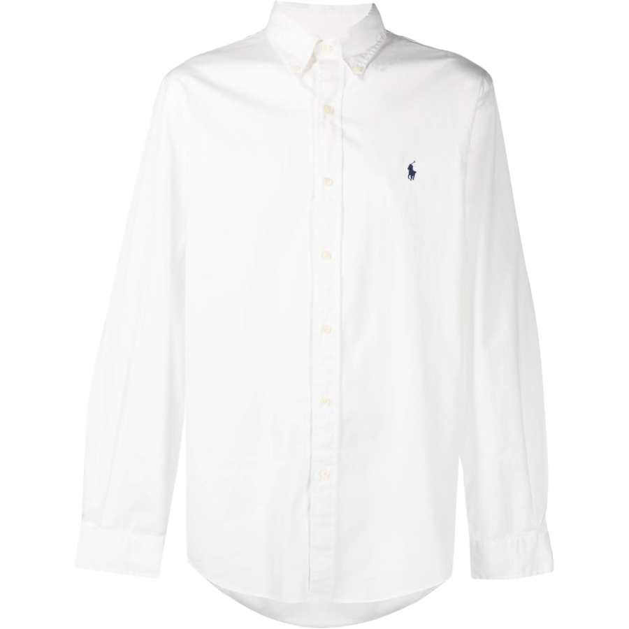 Polo Ralph Lauren Shirt Custom Men's White