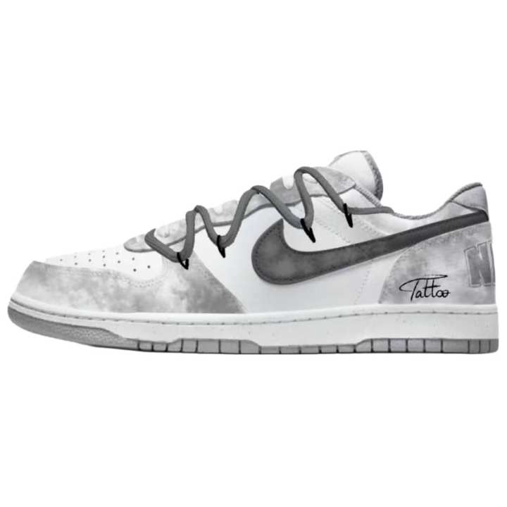 Nike Nike Big Nebula Wander Abrasion Resistant, Lightweight, And Breathable Low top Skateboard Shoes Men's Gray