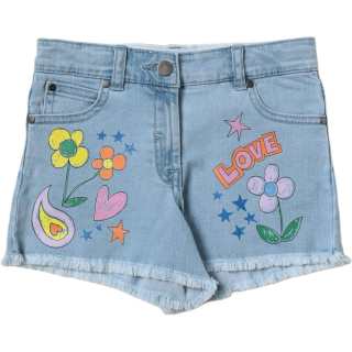 Stella McCartney Denim Shorts Kids'