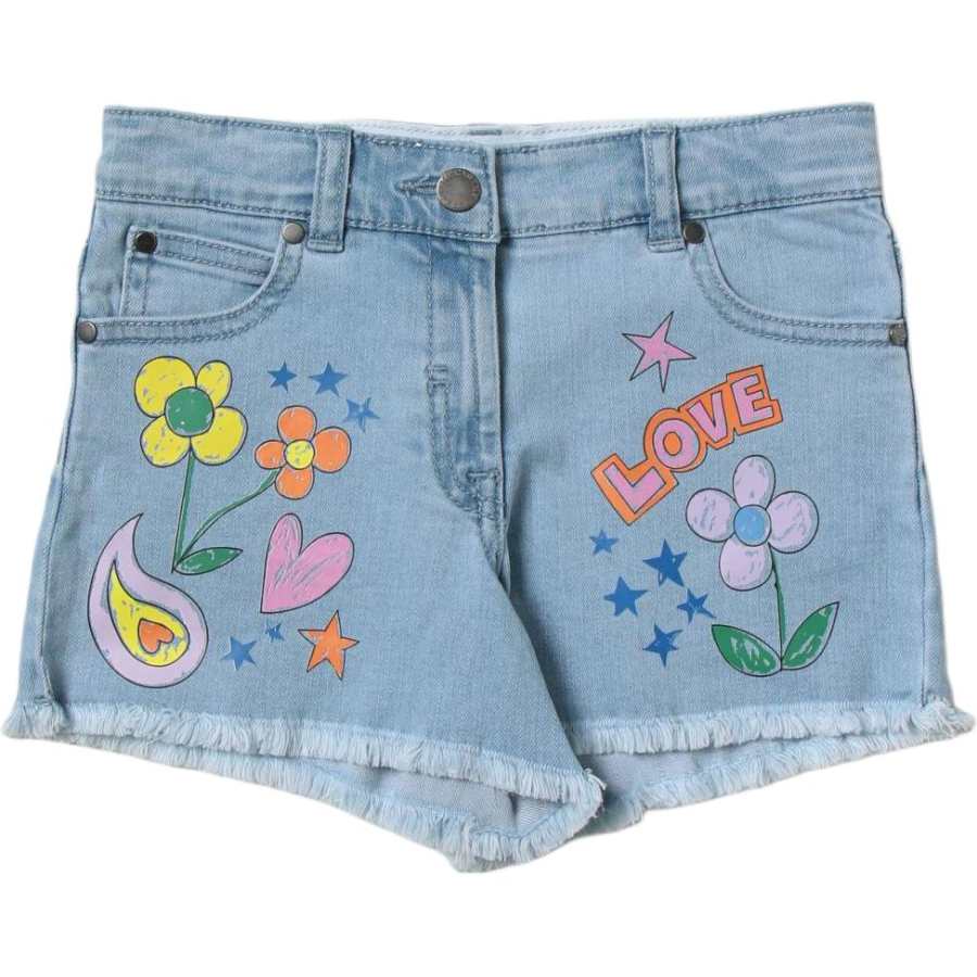 Stella McCartney Stella McCartney Denim Shorts Kids'