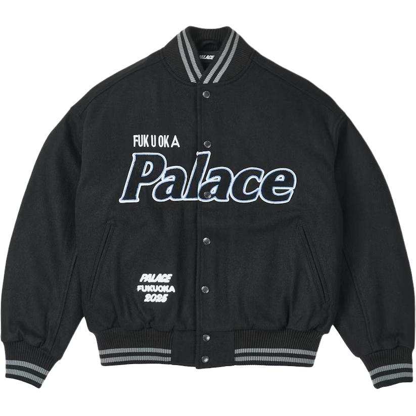 PALACE Palace logo-patch bomber jacket