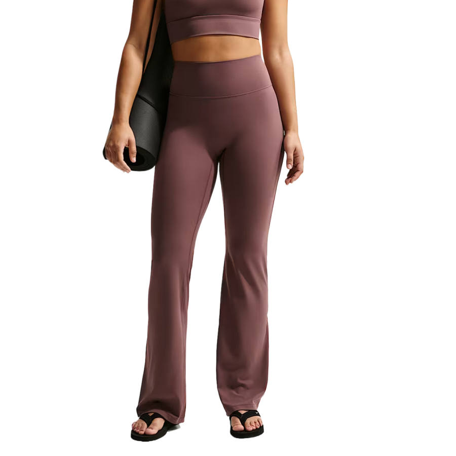 Nike Nike Zenvy Women's High-Waisted Flared Leggings with No Front Seam