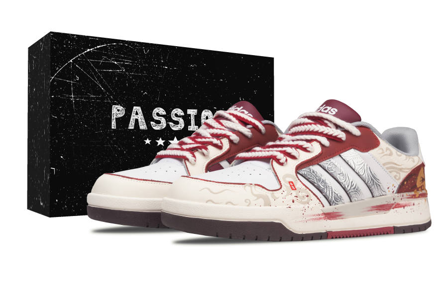 Adidas Adidas ENTRAP Chinese Style, Chinese Fashion Trend, Horse Year, Leap Into The Stars Box