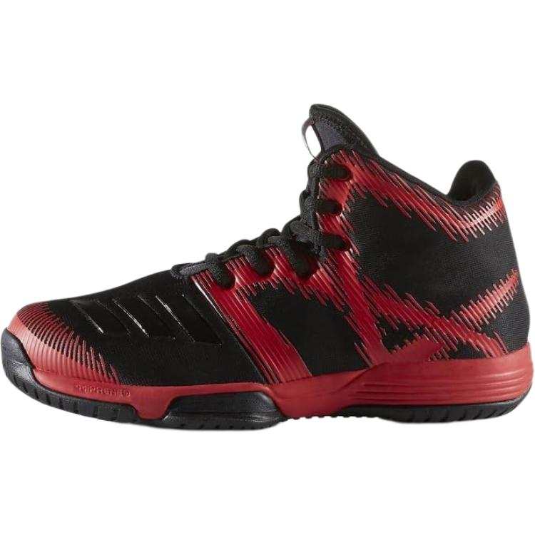 Adidas Adidas Mid top Children's Basketball Shoes Black Red
