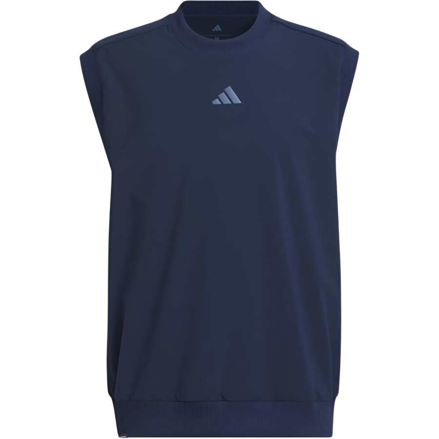 Adidas Adidas Tank Tops Men's Marine Preppy Crew Neck Moderate Other