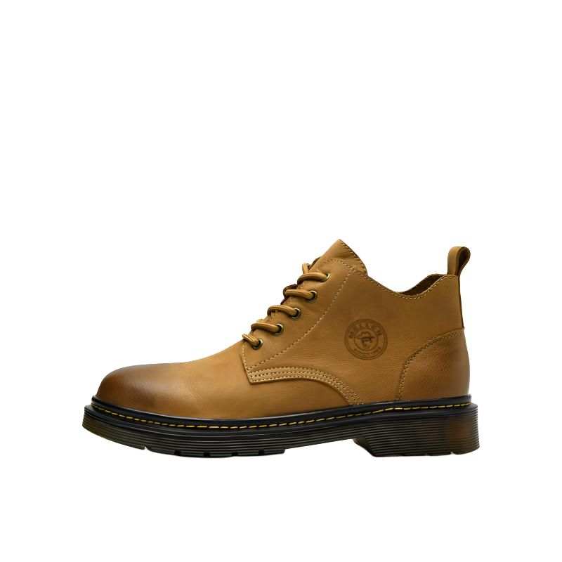 MELLEN MELLEN Combat Boots Men's Light Brown/Black