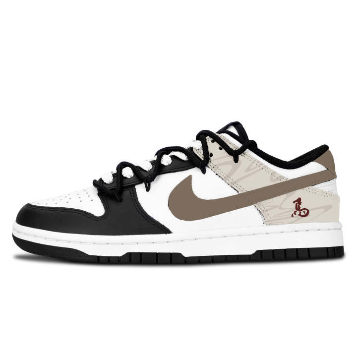 Nike Nike Dunk Black White, Brown Elegant Swift Abrasion Resistant Slip Resistant Abrasion Resistant Slip Resistant Low top