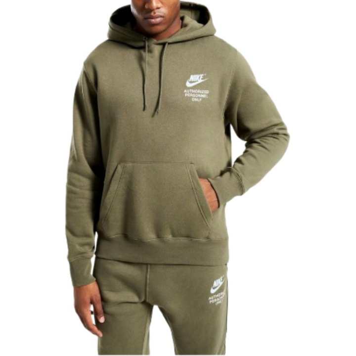 Nike Nike Swoosh Sweatshirts Men's Green Hooded Moderate