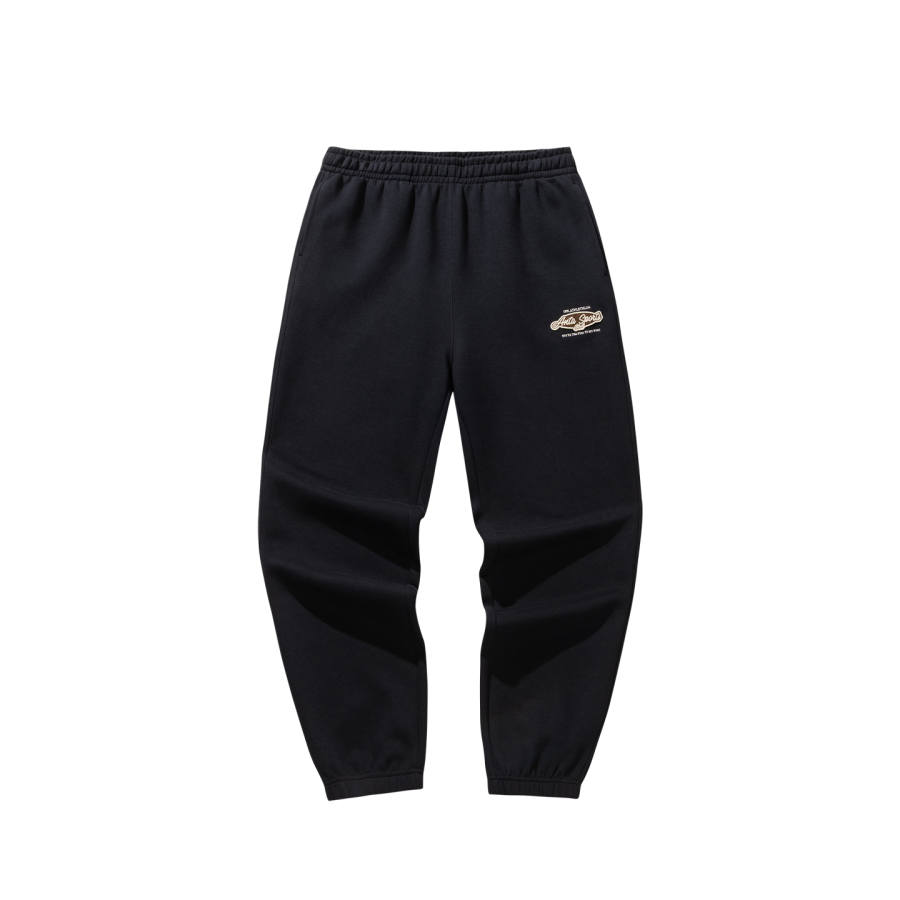 ANTA Anta Knitted Sweatpants Men's Basic Black