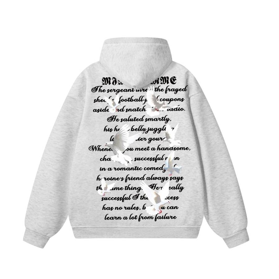Mimx Homme Sweatshirts Unisex Hooded Moderate Heavyweight