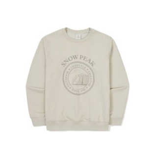 Snow Peak FW23 Sweatshirt Men's Khaki