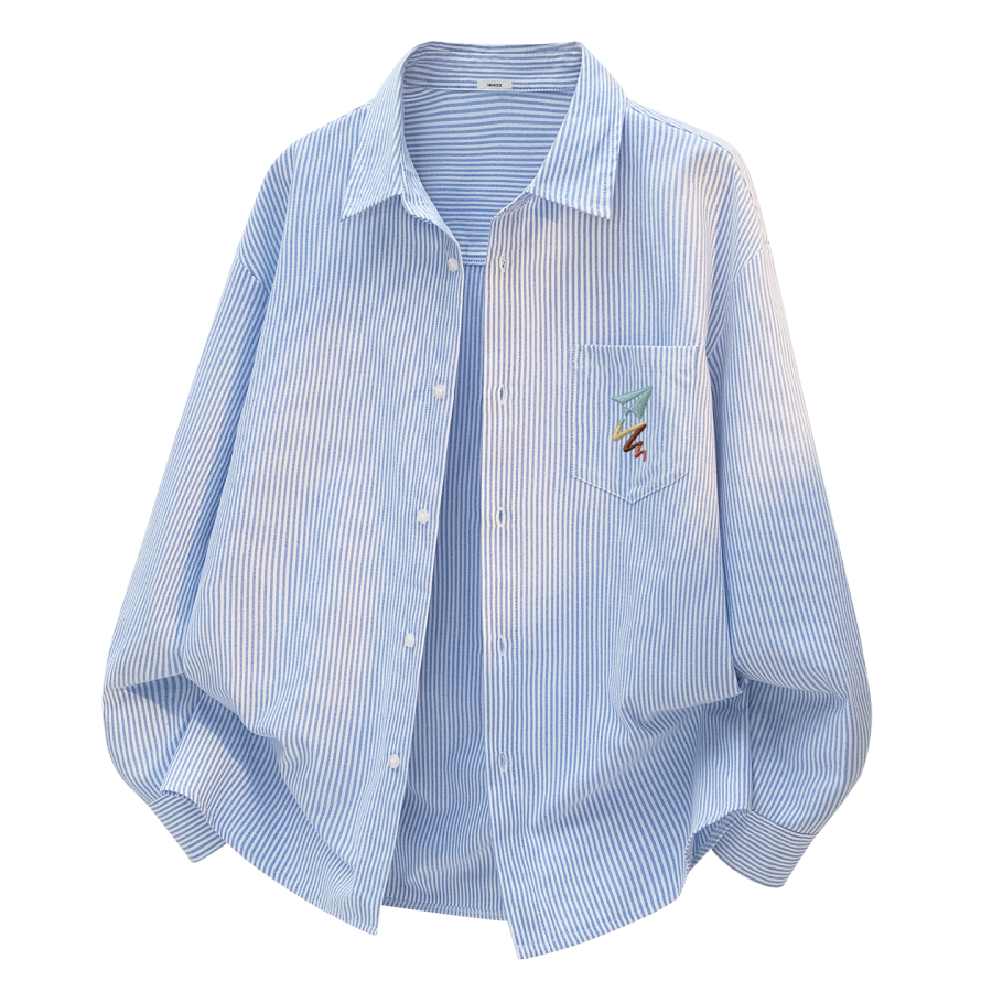 MINISO MINISO Shirts Unisex Lapel Moderate Shirt
