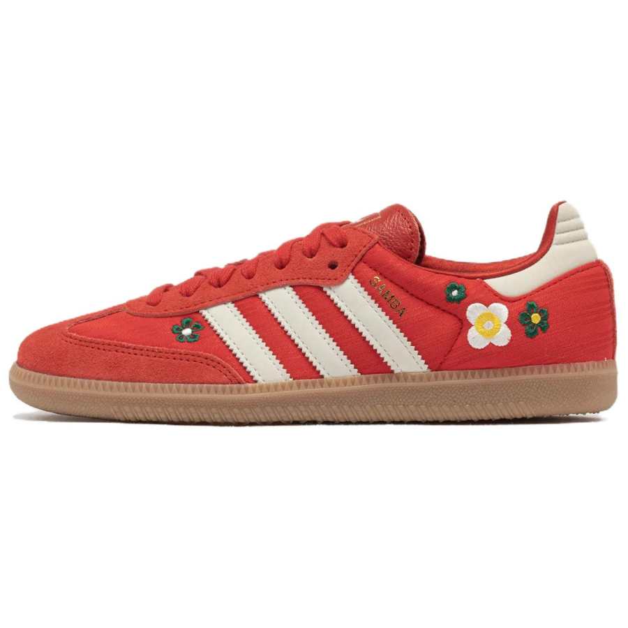 Adidas Originals SAMBA OG German Army Trainers Women's Red