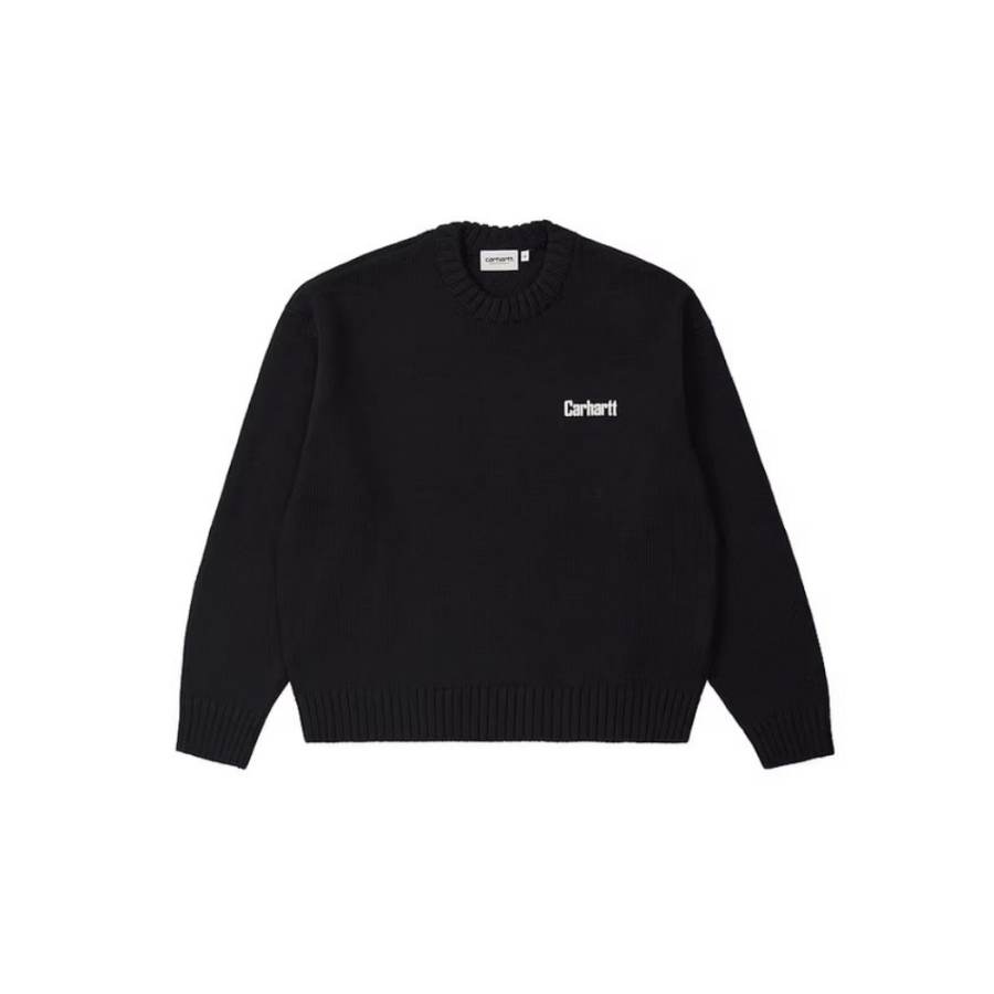 Carhartt Wip logo-detail heart-print sweater