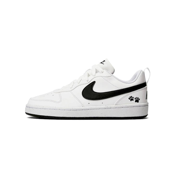 Nike Nike Court Borough Low top Kids' Skateboarding Shoes White Teenagers
