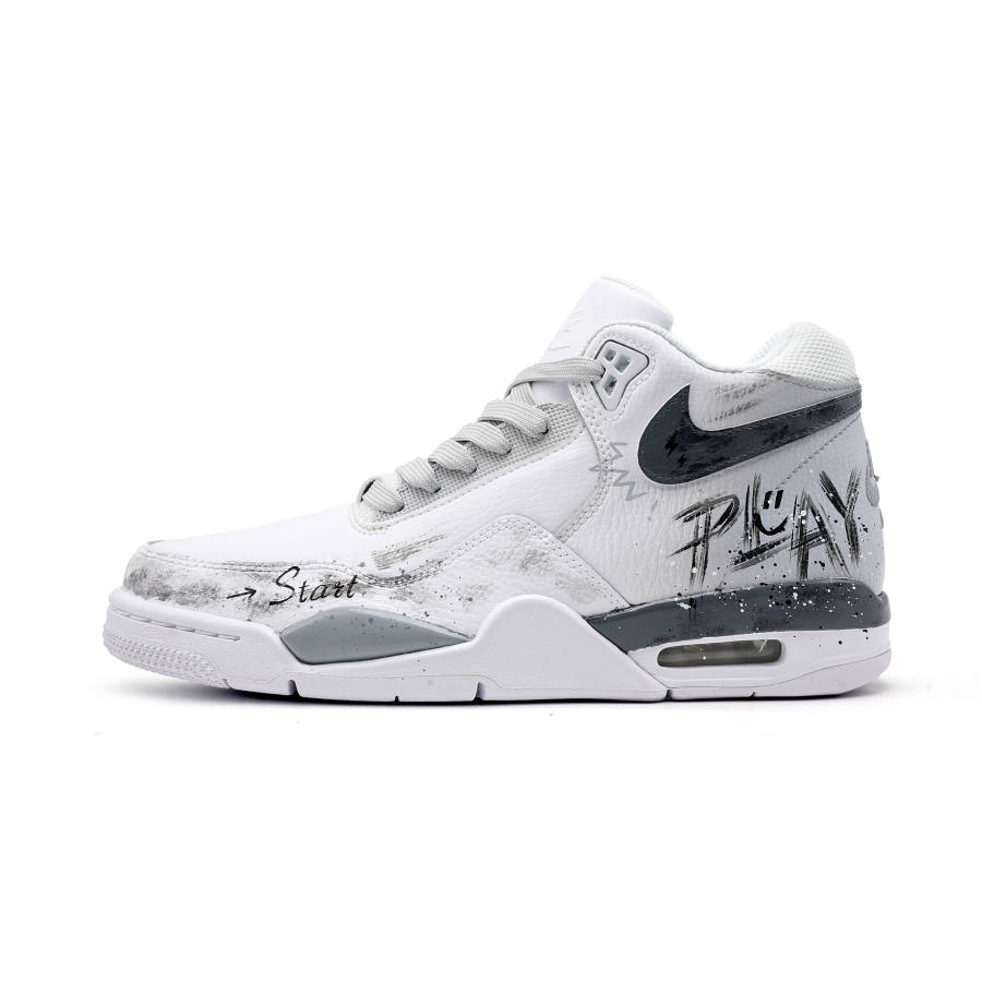 Nike Nike Flight Legacy Old Film Development Abrasion Resistant Slip Resistant Abrasion Resistant Slip Resistant Mid top