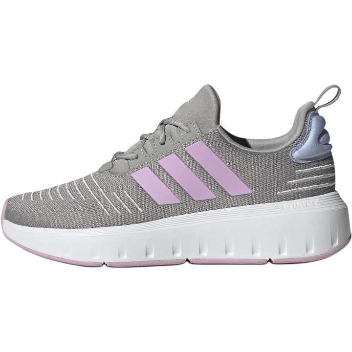 Adidas Adidas Breathable Low top Kids' Running Shoes Gray Purple