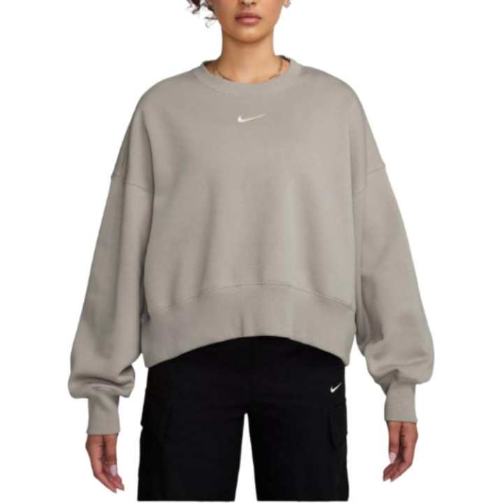 Nike Nike Sweatshirts Women's Gray Crew Neck Moderate
